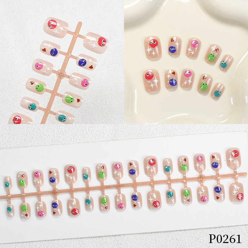 Playful Cartoon Fish Design Press-On Nail Set Kalsten