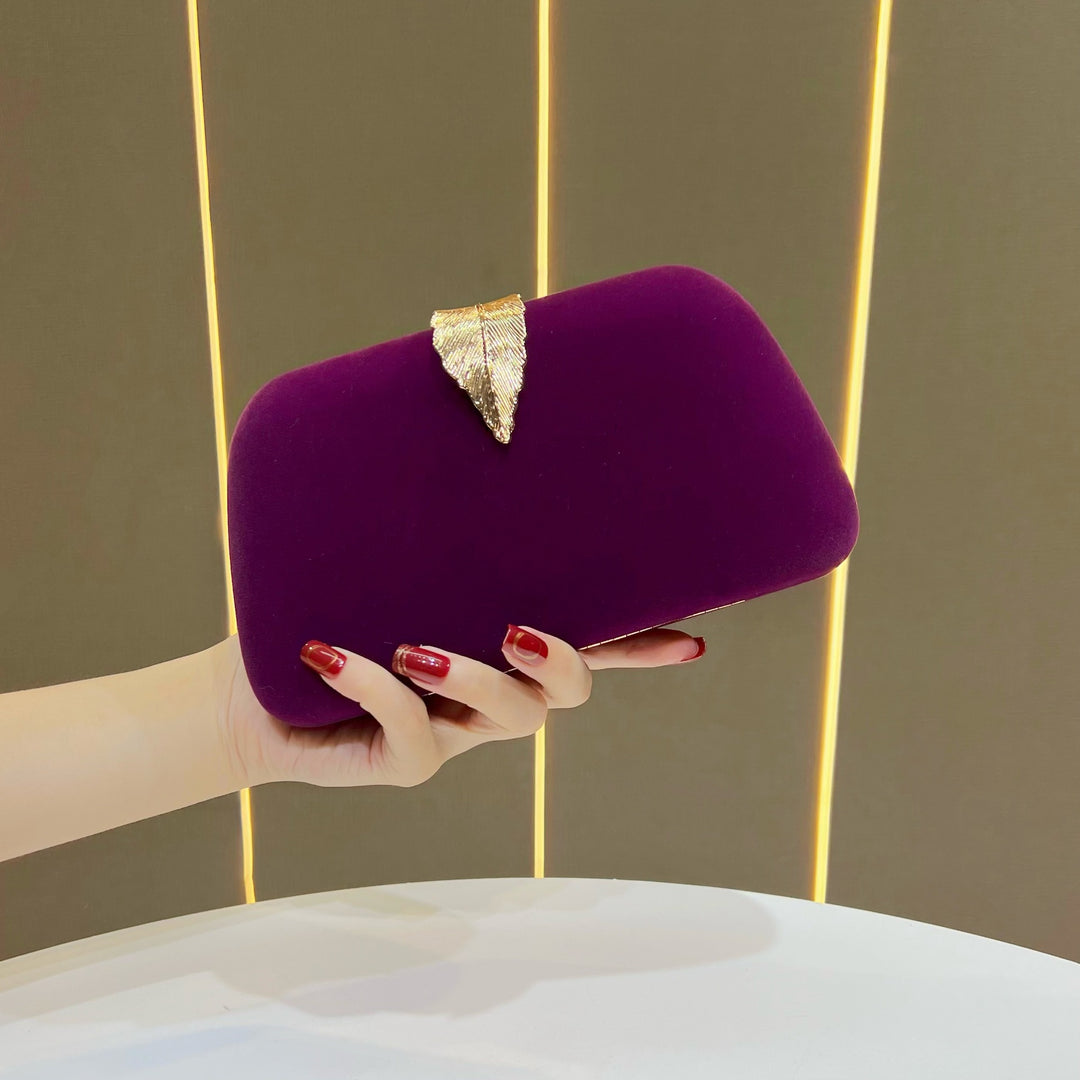 Elegant Velvet Evening Clutch