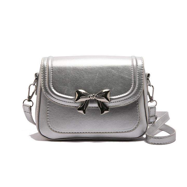 Bow-Embellished Crossbody Bag