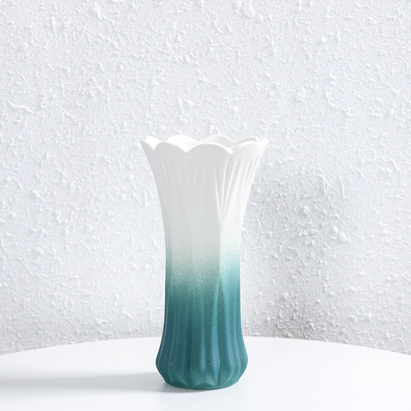 Elegant Floral Design Ceramic Vase Kalsten 1790310307