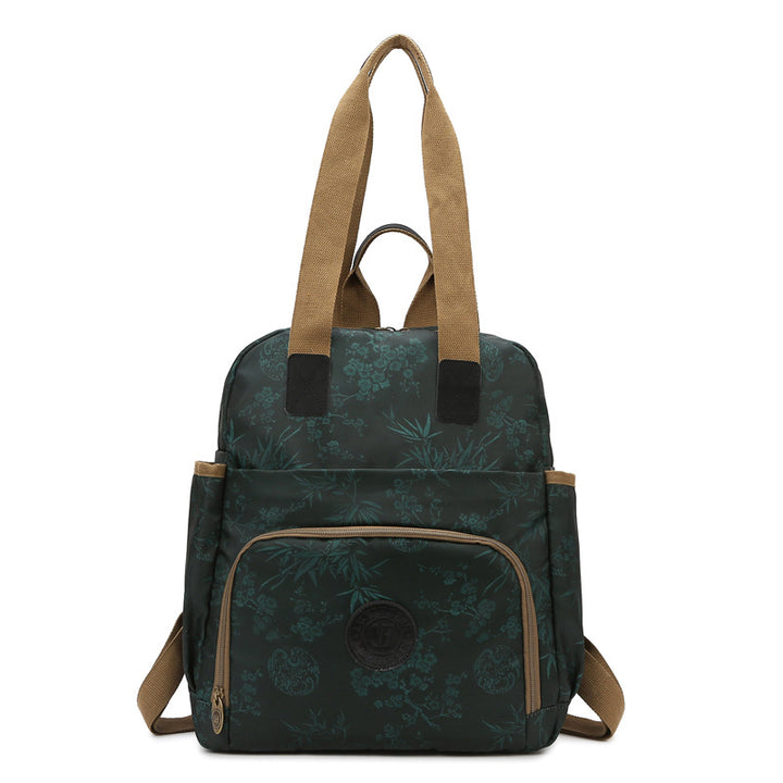 Floral Print Multi-Functional Backpack Kalsten