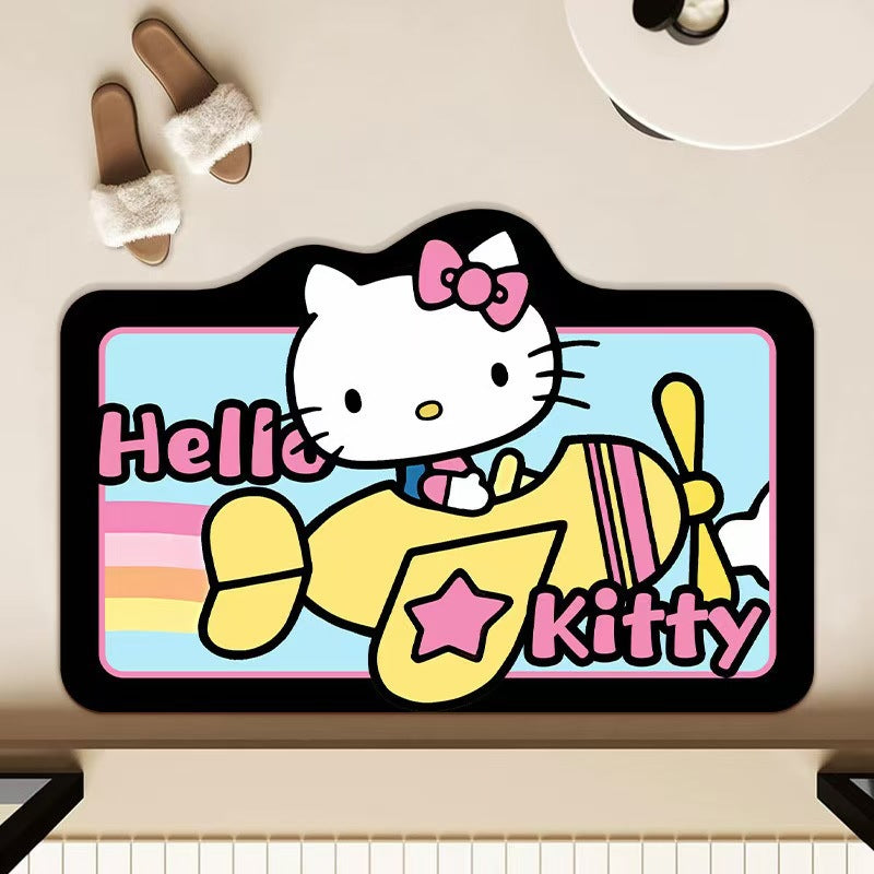 Hello Kitty-Themed Bath Mat Kalsten