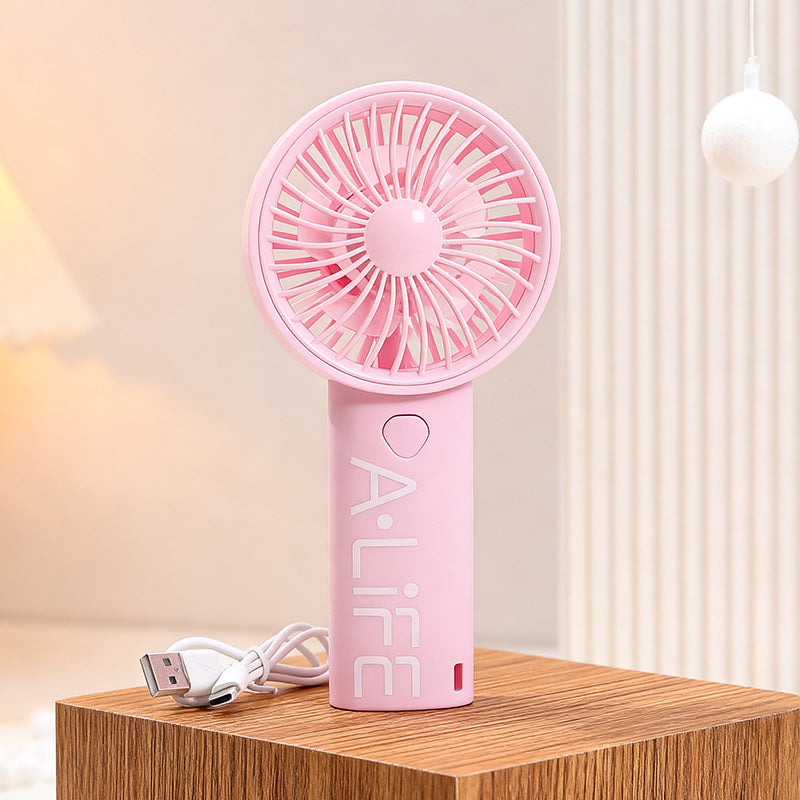 Women's Portable Hand Fan with USB Charging Function and Ergonomic Design Kalsten 1782398222