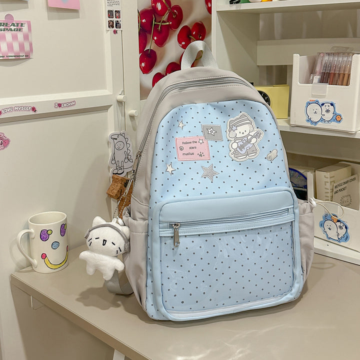 Fun-Themed Illustrated Backpack Kalsten