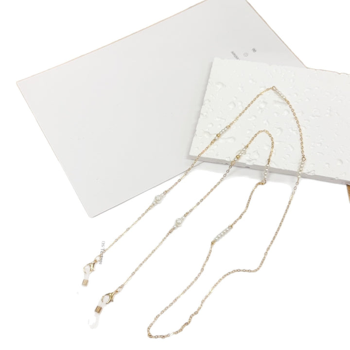 Elegant Pearl Chain Necklace Kalsten