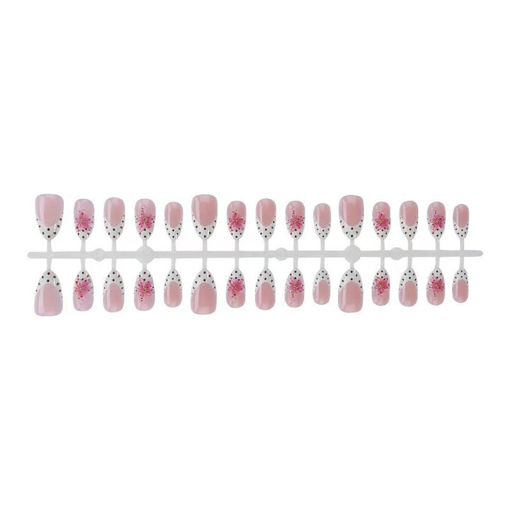 Floral Design Press-On Nail Art Set Kalsten