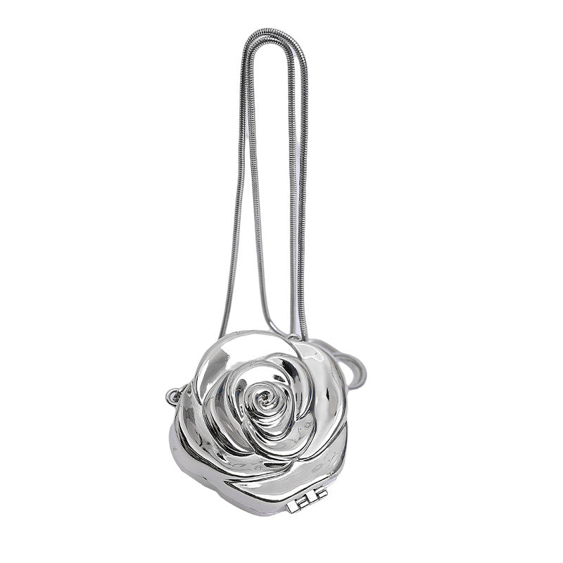 Elegantly Crafted Rose-Shaped Crossbody Bag Kalsten