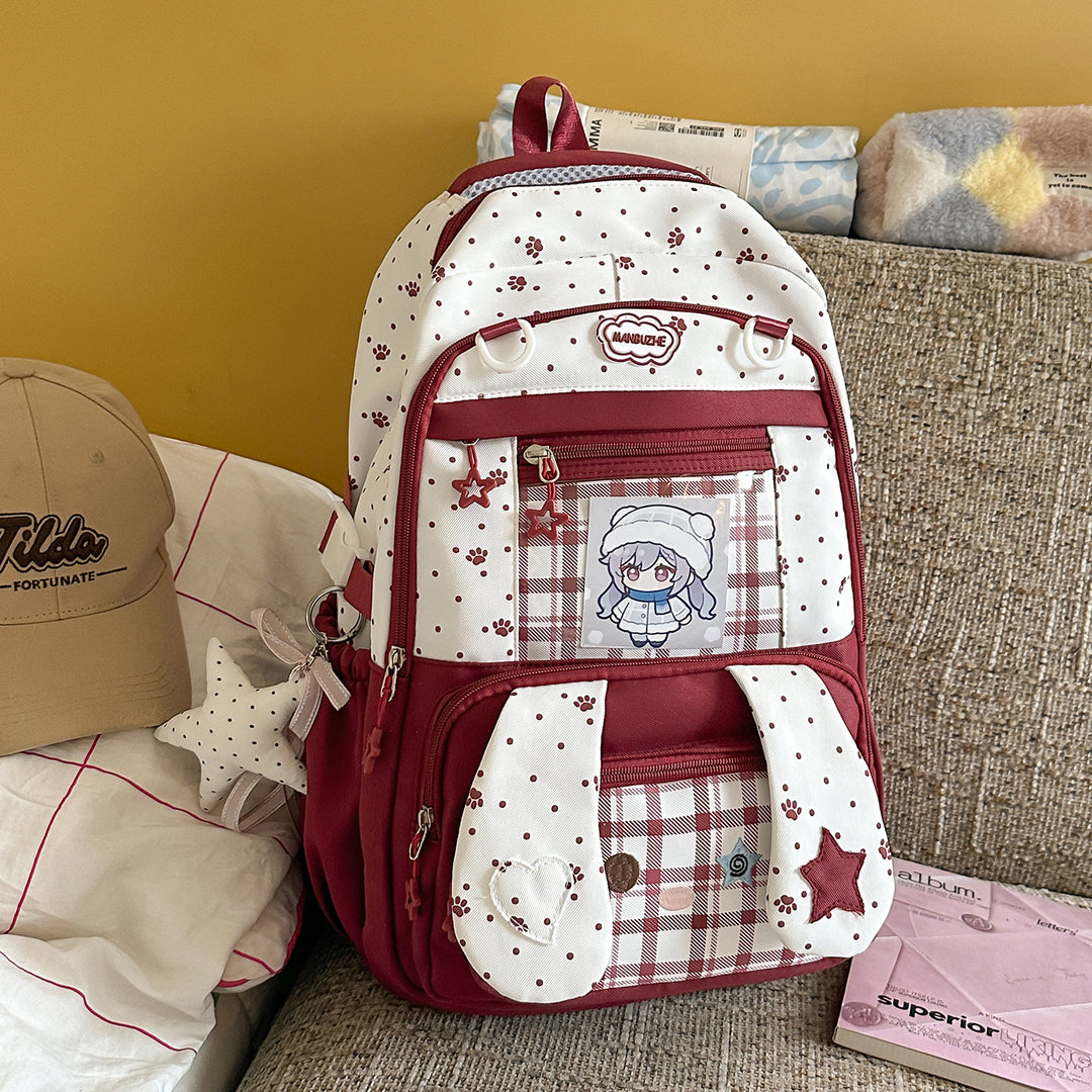 Cute Bunny Ear Backpack Kalsten