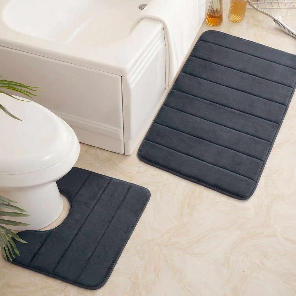 Bathroom Mat Set Kalsten