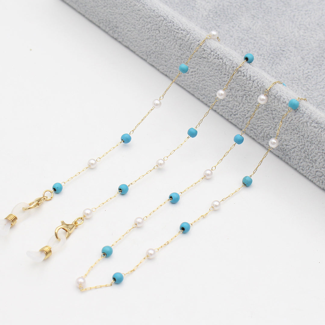Elegant Multi-Color Eyewear Chain Kalsten