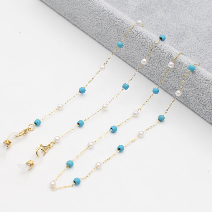 Elegant Multi-Color Eyewear Chain Kalsten