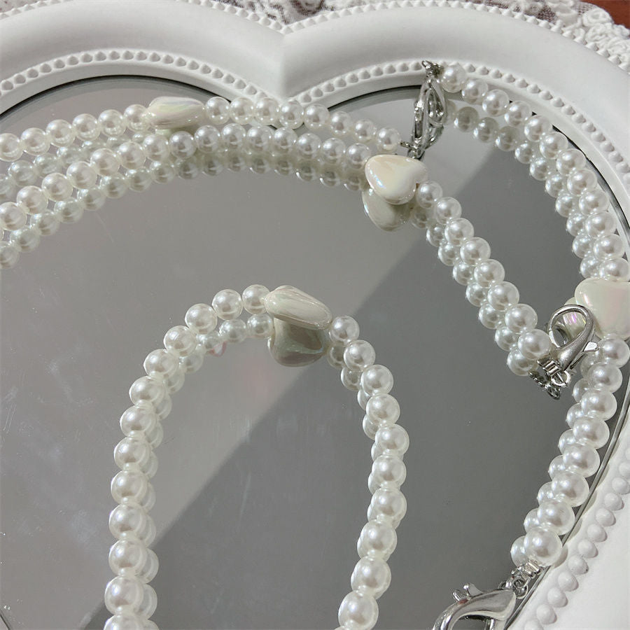 Elegant Pearl Beaded Eyewear Holder Kalsten