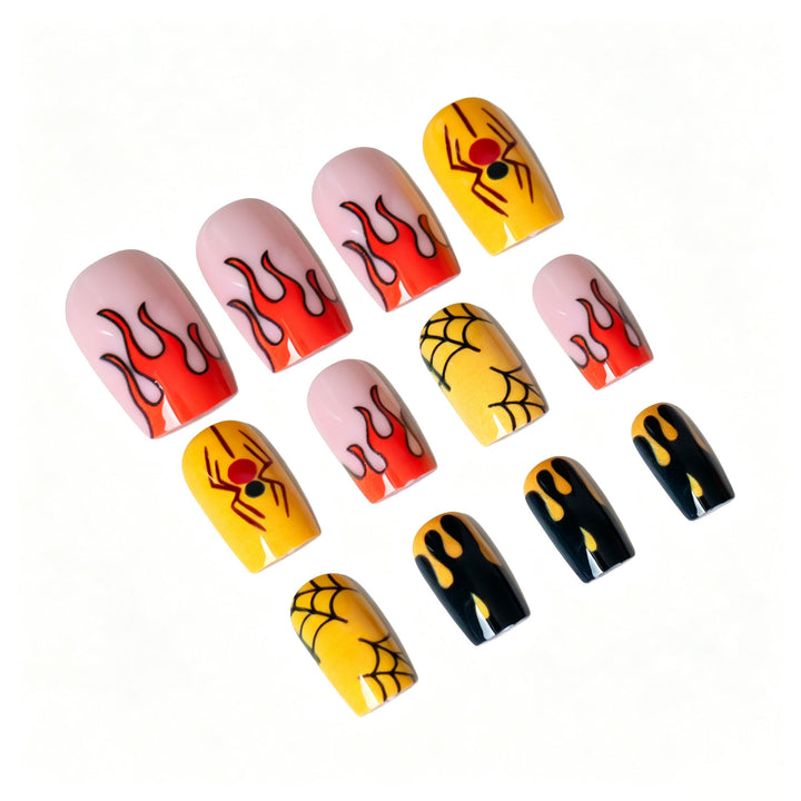 Creative Halloween-Themed Nail Art Kit  1790957681