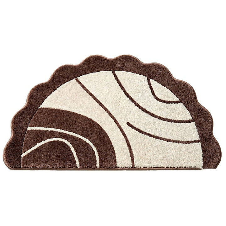 Decorative Swirl Bath Mat Kalsten