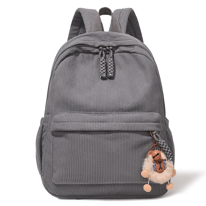 Cute Corduroy Backpack Kalsten