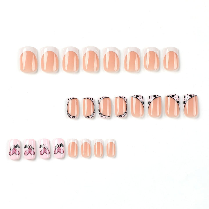 Artistic Nail Art with Heart and Animal Designs Kalsten
