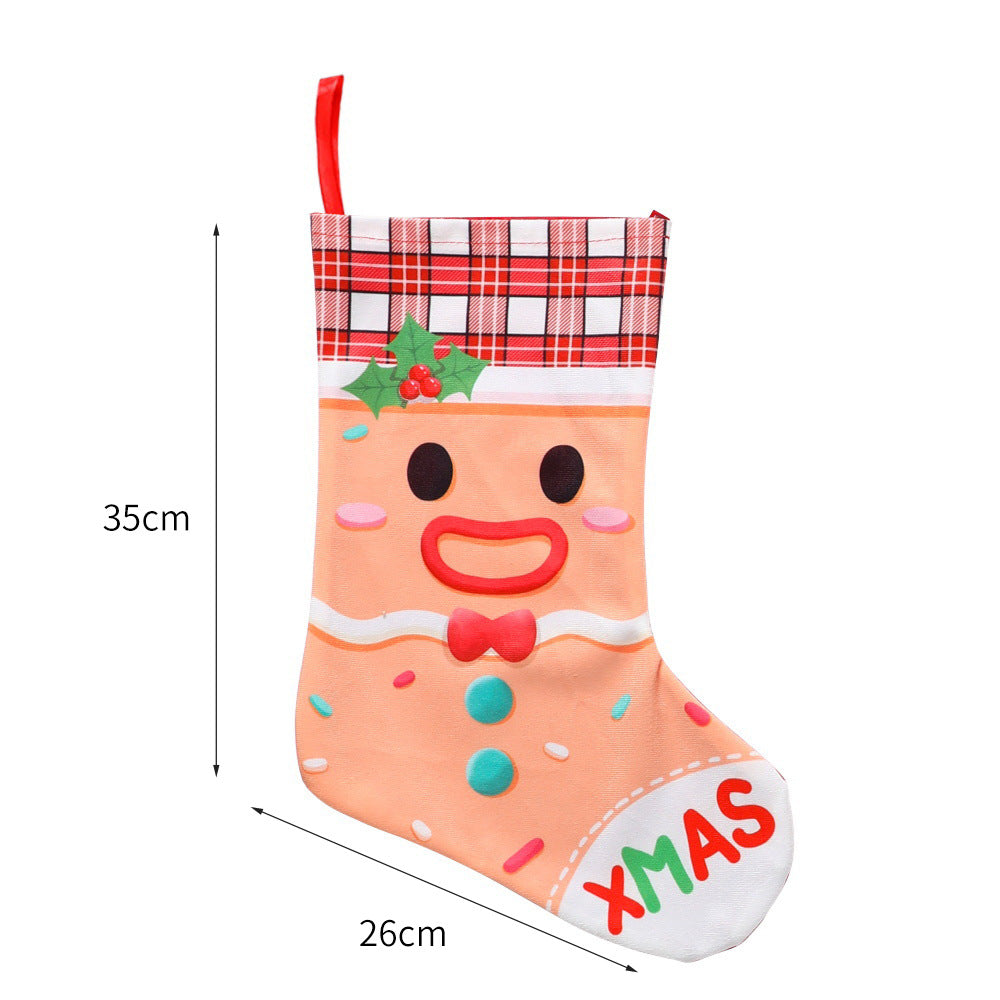 Christmas Themed Decorative Stocking