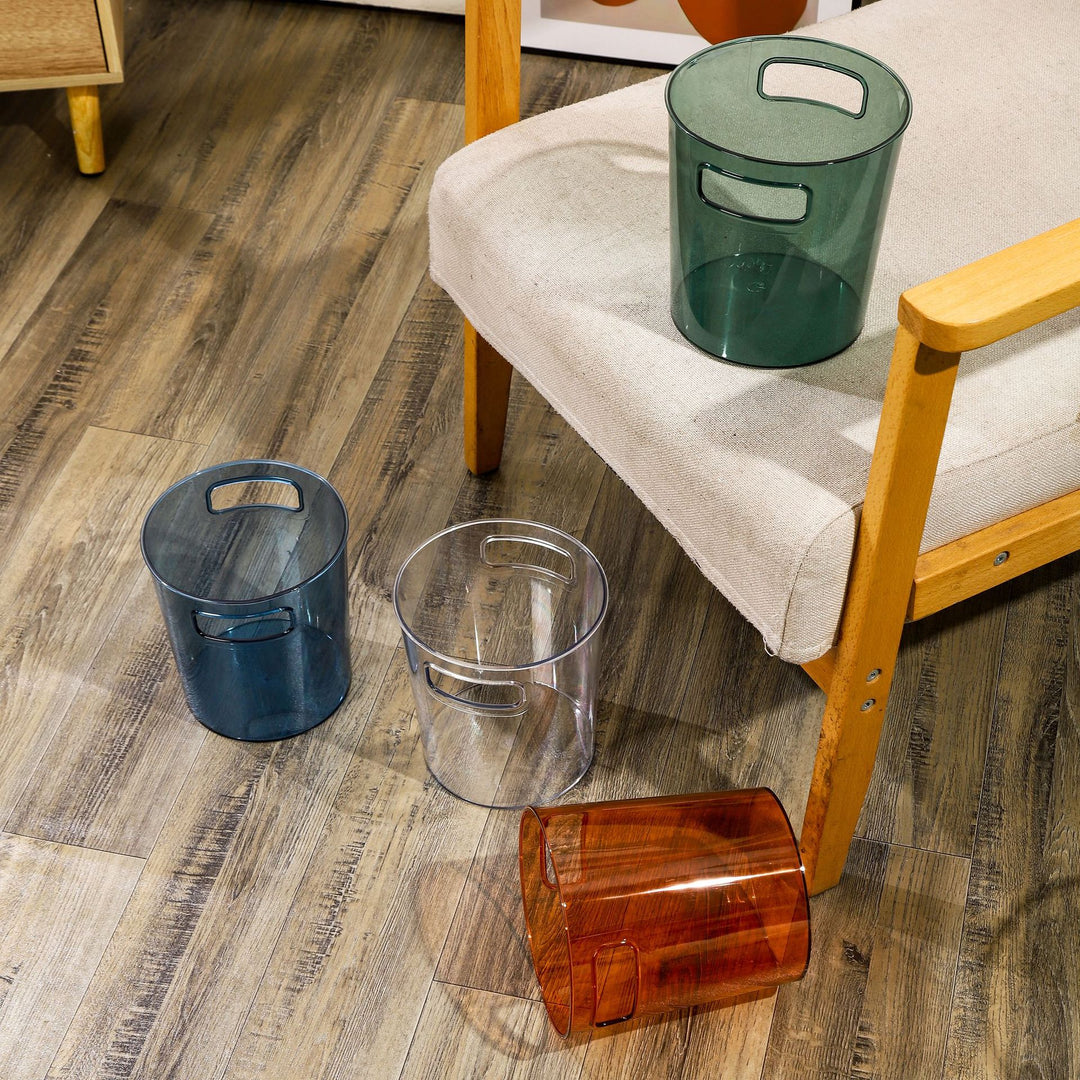 Stylish Transparent Waste Bin Kalsten