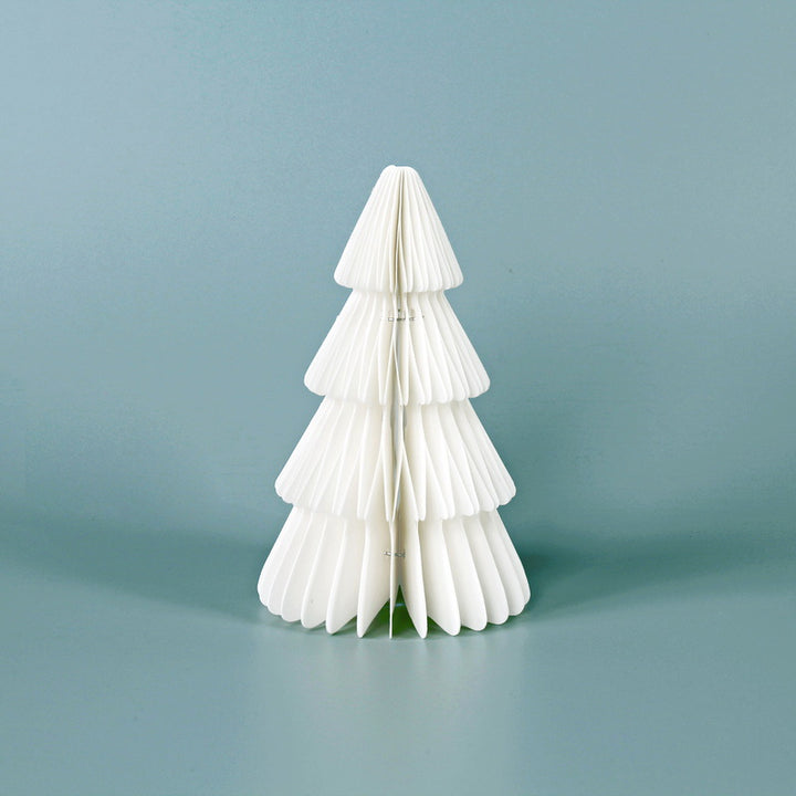 Collapsible Honeycomb Paper Tabletop Christmas Tree Decoration