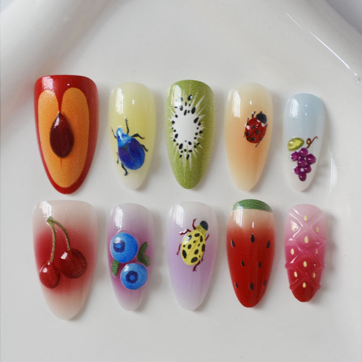 Artistic Fruity Nail Art Set Kalsten