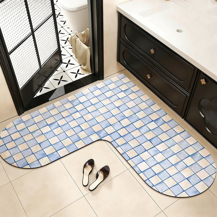 Memory Foam U-Shaped Bath Mat