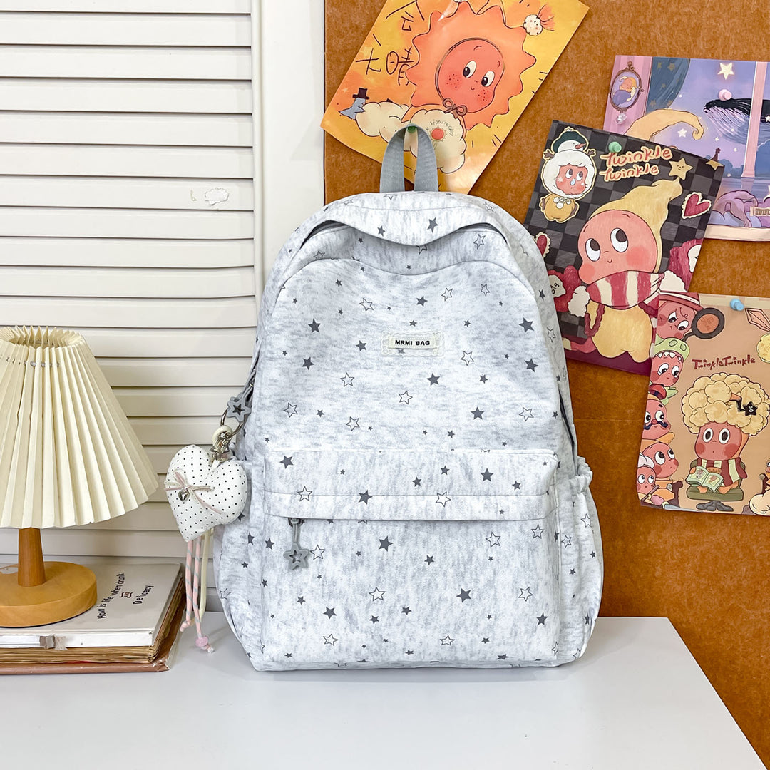 Star-Patterned Casual Backpack Kalsten