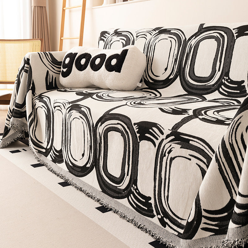 Abstract Pattern Throw Blanket