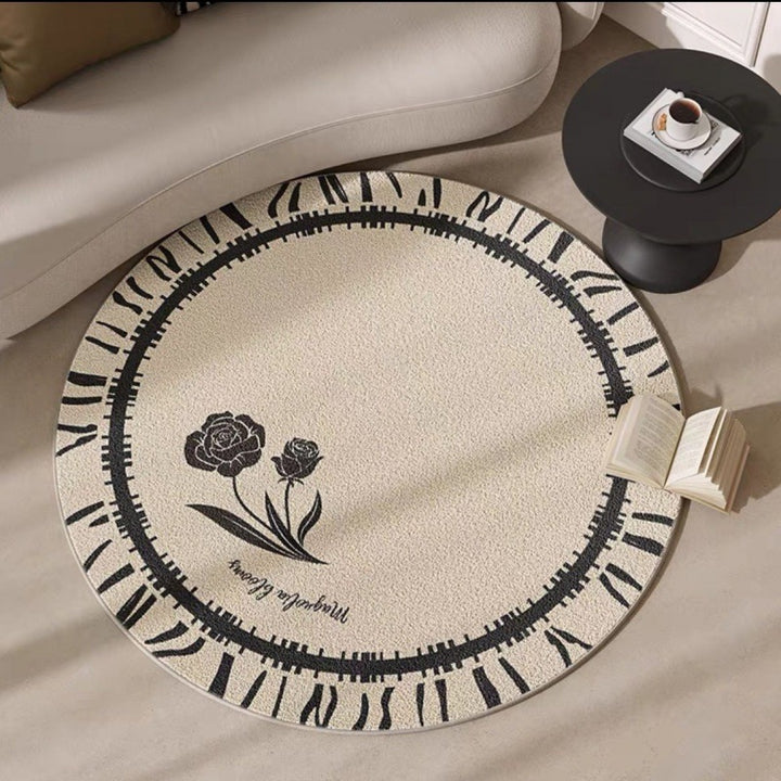 Artistic Round Area Mat Kalsten