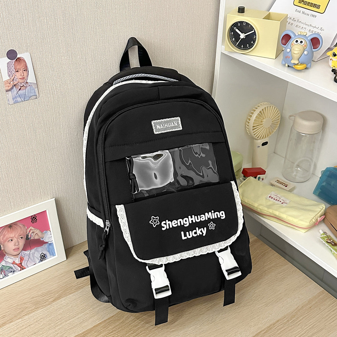 Transparent Window Backpack Kalsten