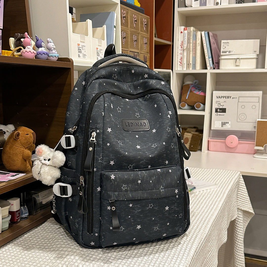 Stylish Star-Patterned Backpack Kalsten 1791205059