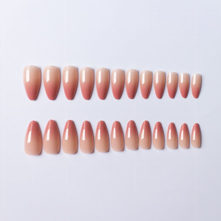 Elegant Stiletto Gel Nail Art Set