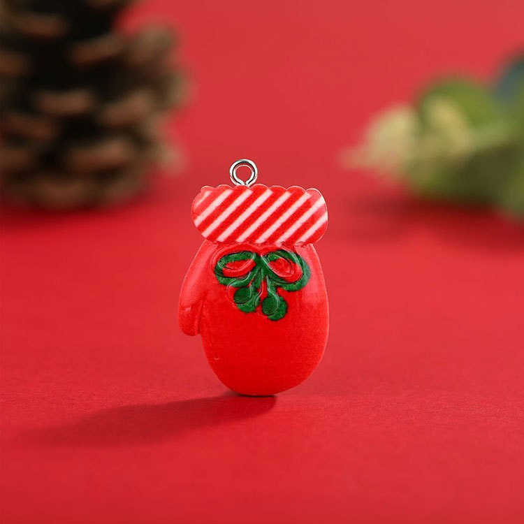 Santa-Themed Decorative Charm Kalsten