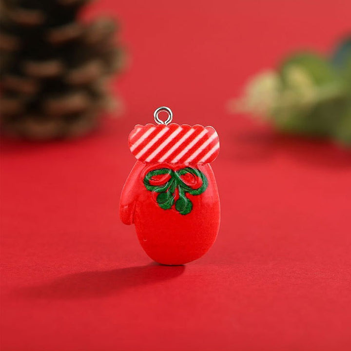 Santa-Themed Decorative Charm Kalsten