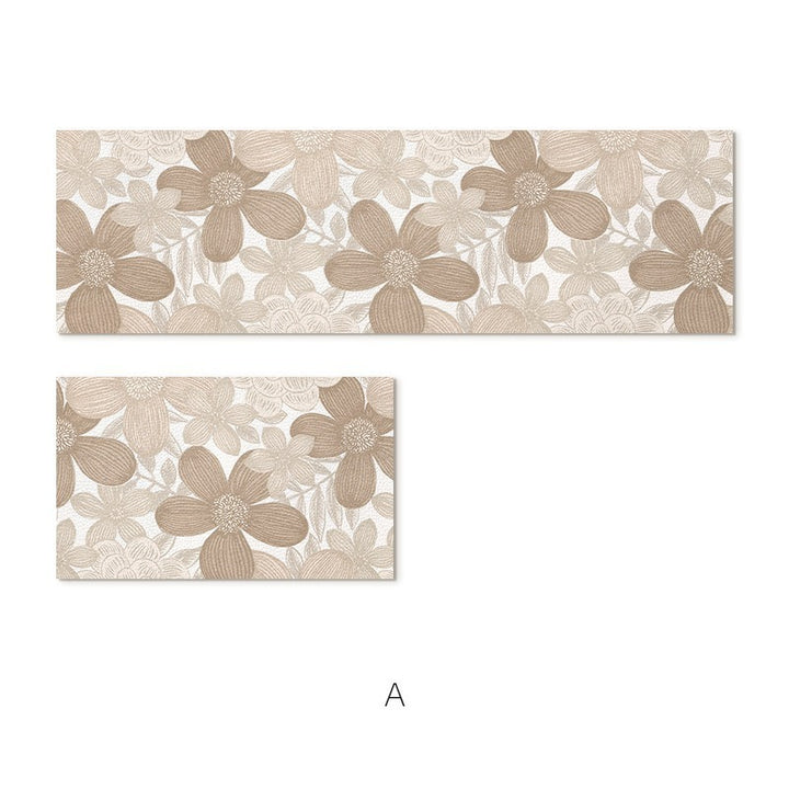 Elegant Textured Area Runner Mat