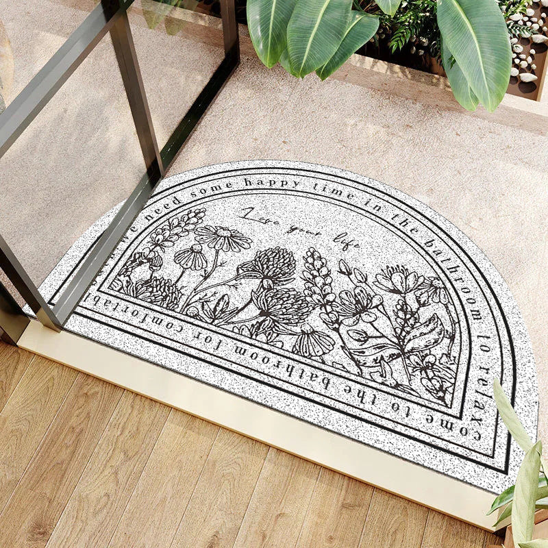 Inspirational Quote Welcome Mat