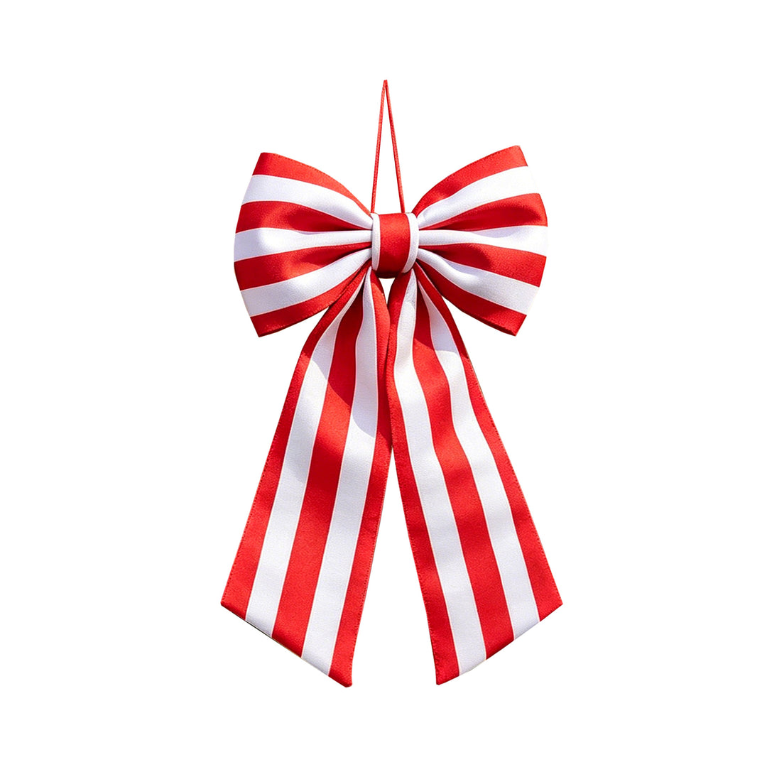 Ladies nano festive satin bow with hanging band and double ribbons Kalsten