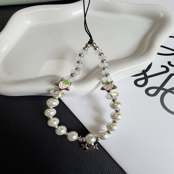Playful Pearl and Charm Exaggerated Necklace Kalsten
