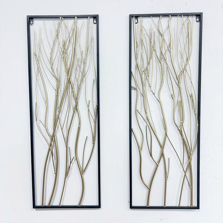 Modern Metal Wall Art Panels Kalsten