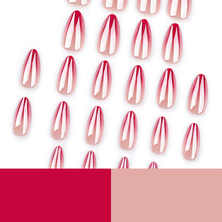Artful nail art with trendy gradient Kalsten