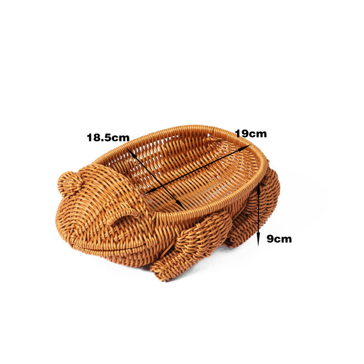 Decorative Wicker Duck Kalsten