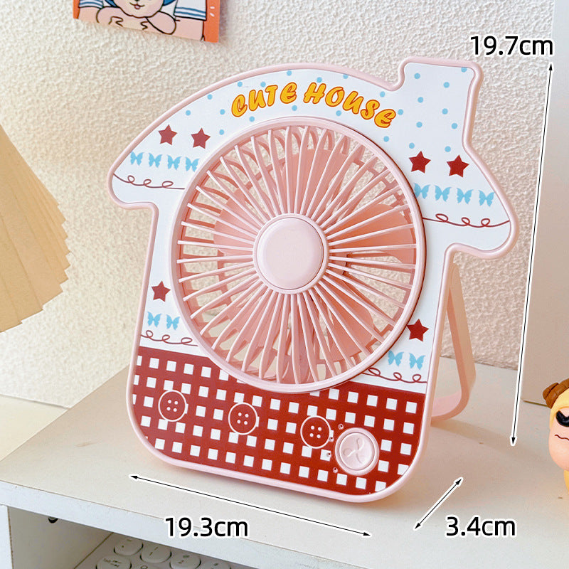 Ladies portable table fan with sweet design Kalsten