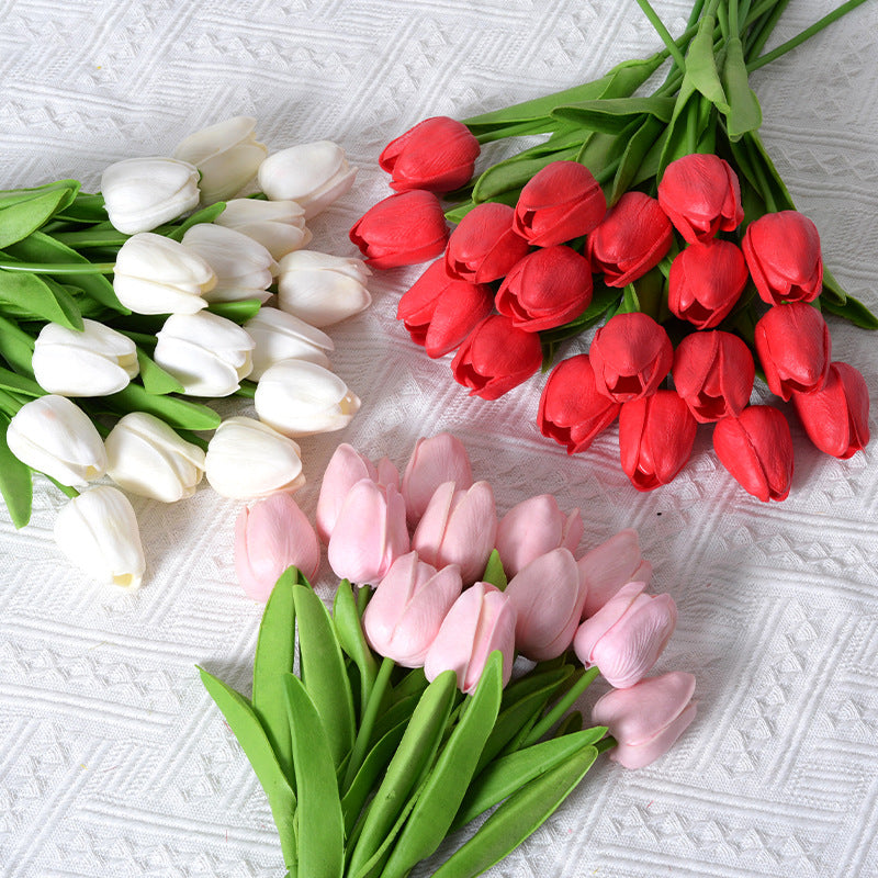 Artificial Tulip Floral Arrangement