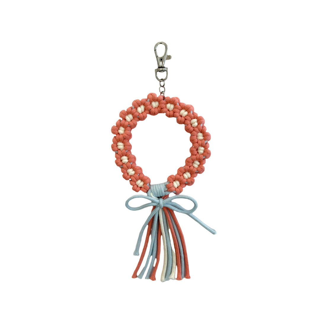 Decorative Macrame Keychain Holder Kalsten