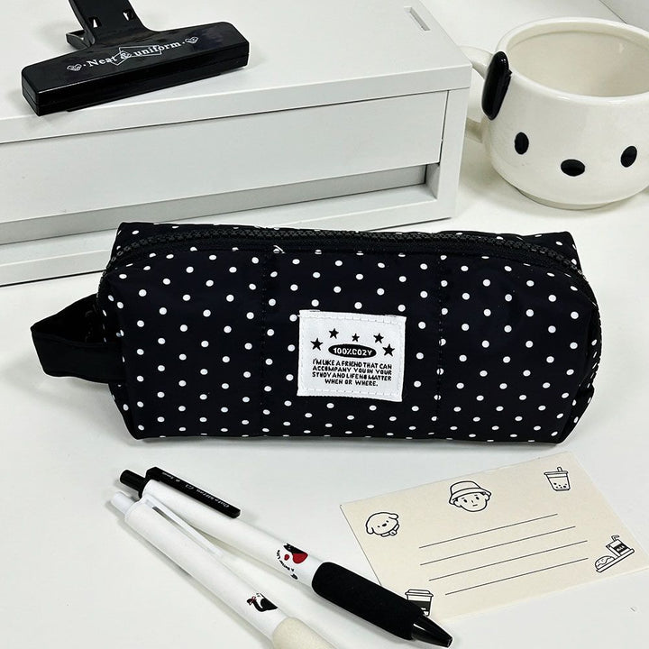 Charming Polka Dot Storage Pouch