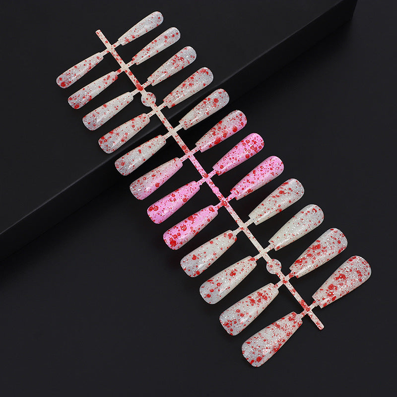 Artificial nails in creative drop design Kalsten
