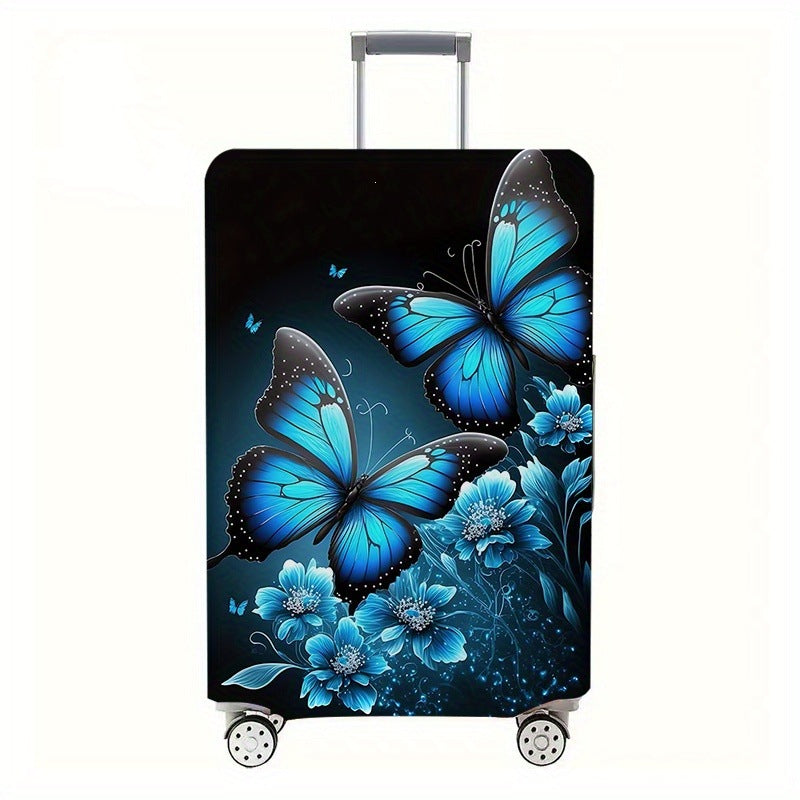 Butterfly Graphic Travel Suitcase Kalsten