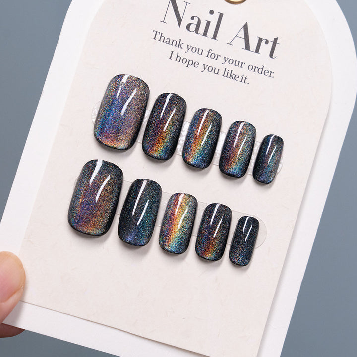 Premium Glittery Press-On Nails