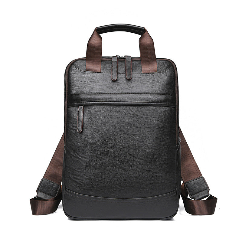 Sophisticated Leather Laptop Backpack kalsten