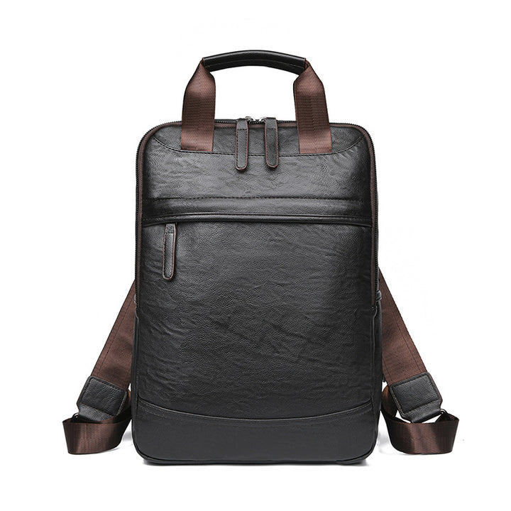 Sophisticated Leather Laptop Backpack kalsten