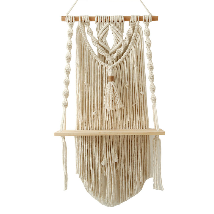 Decorative Macrame Shelf Kalsten